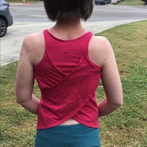 Lululemon cross cross back tank
